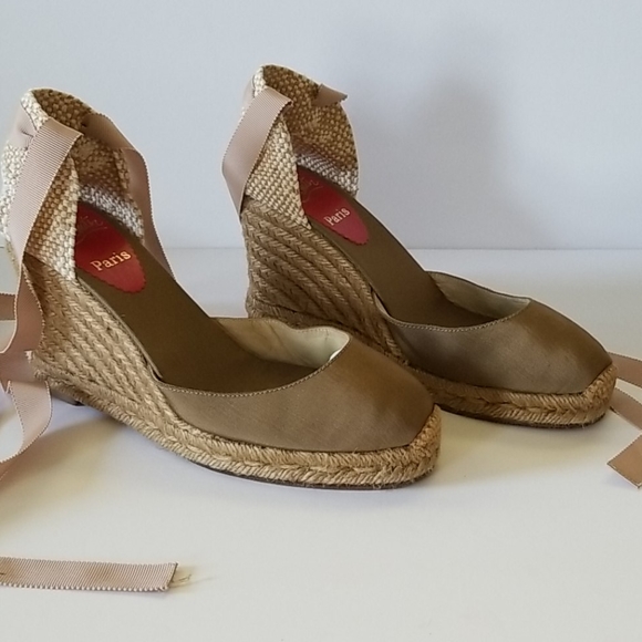 Christian louboutin Brigitte espadrilles size 37 - Picture 3 of 8